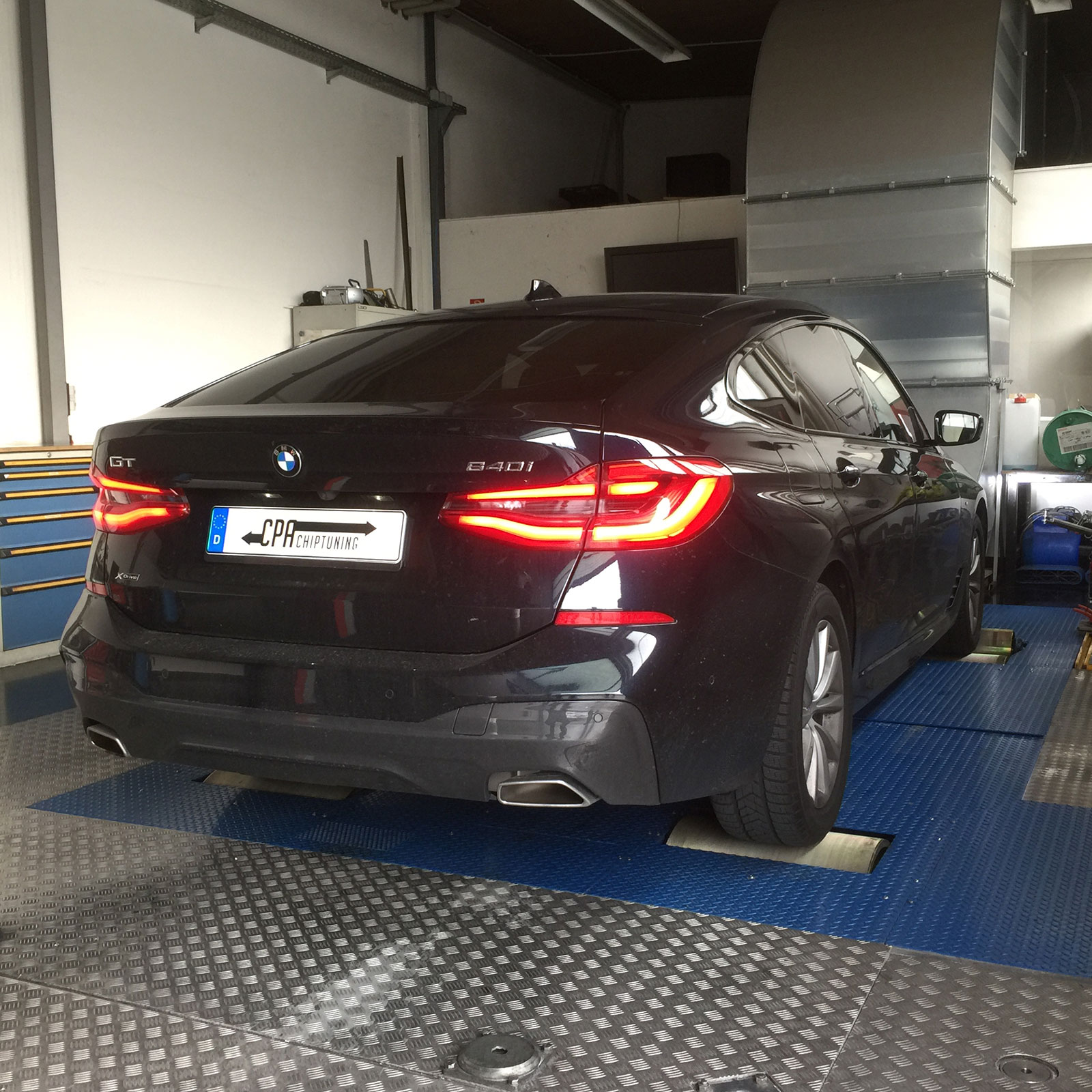 Chiptuning Chiptuning BMW: developed on the dyno