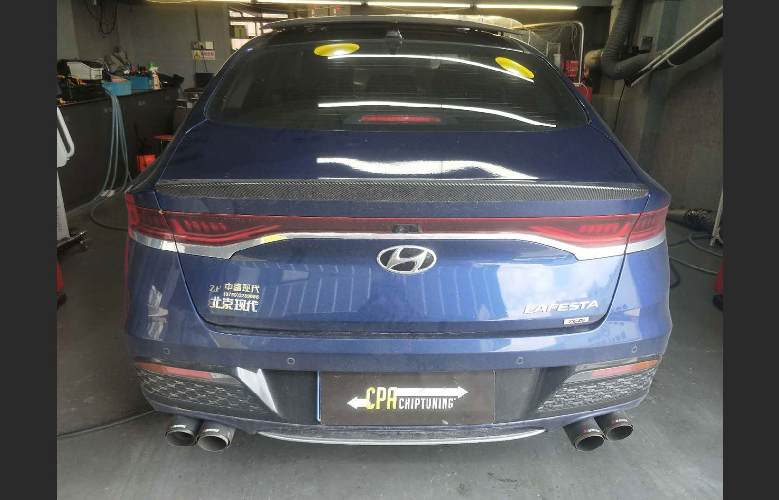 Hyundai Lafesta 1.6T chiptuning