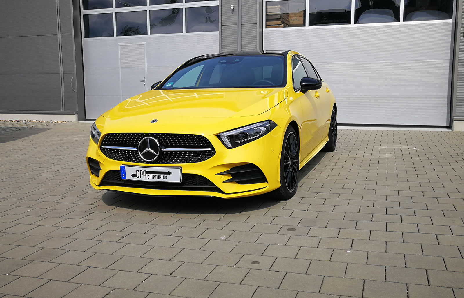 The new entry-level version at AMG, the A35 AMG