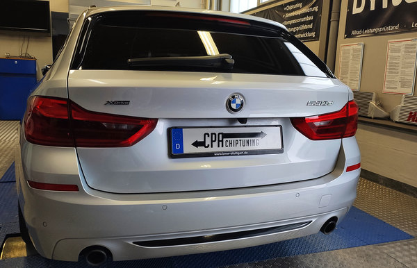 BMW 5 Series on the dyno