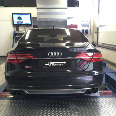 Luxury liner gets more steam: Audi S8 Plus with CPA PowerBox read more