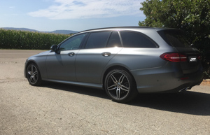 Mercedes tuning: The new E class in the test